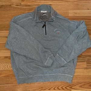 Tommy Bahama quarter zip sweatshirt